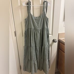 Little Cottonwood Green Gingham Magnolia